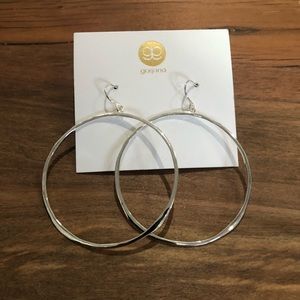 ⭐️NEW YEARS 2 day SALE ⭐️NWT gorjana silver hoops